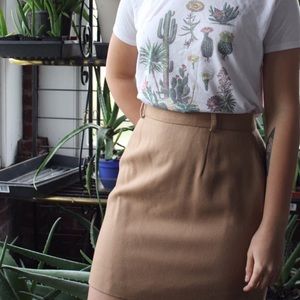 JH Collectables tan skirt